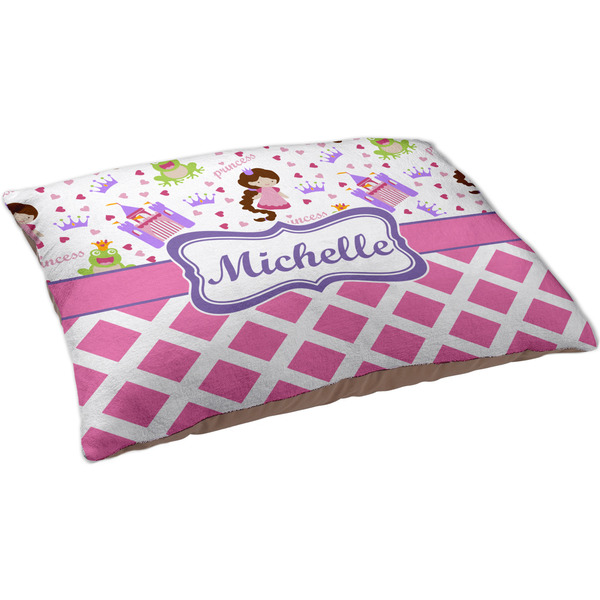 Princess & Diamond Print Dog Bed - Large
