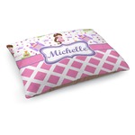 Princess & Diamond Print Dog Bed - Medium w/ Name or Text