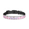 Princess & Diamond Print Dog Collar - Small (Personalized)