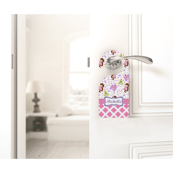 Princess & Diamond Print Door Hanger - LIFESTYLE