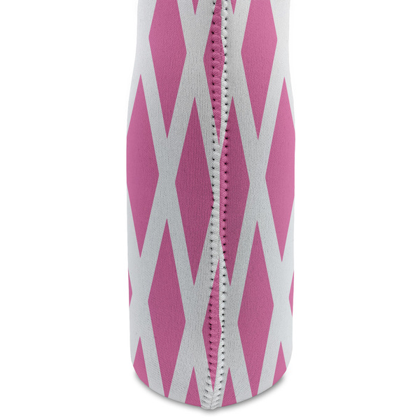 Princess & Diamond Print Double Wine Tote - DETAIL 2 (new)