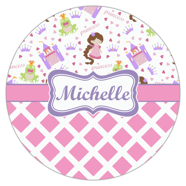 Princess & Diamond Print Drink Topper - Large - Single