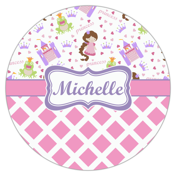 Princess & Diamond Print Drink Topper - Medium - Single