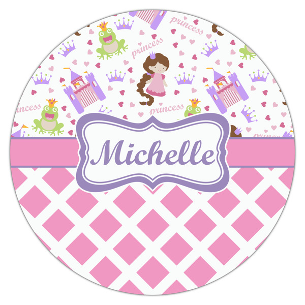 Princess & Diamond Print Drink Topper - XLarge - Single