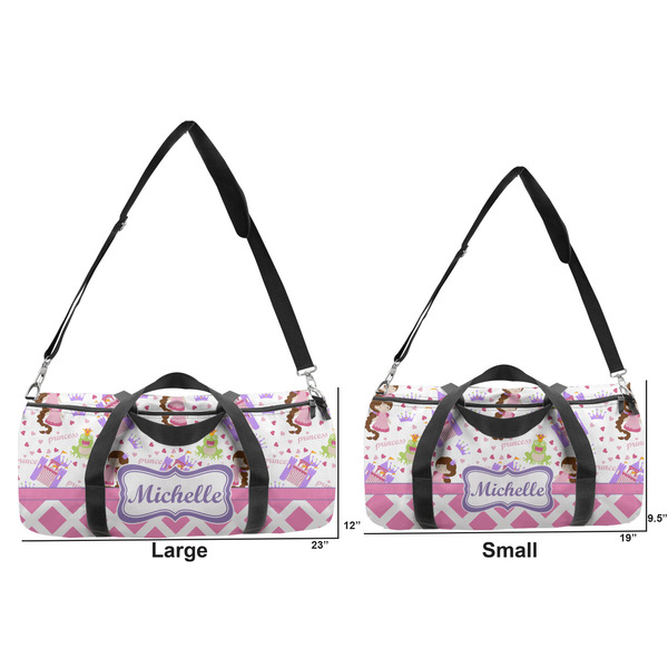 Princess & Diamond Print Duffle Bag Small and Large
