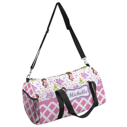 Princess & Diamond Print Duffel Bag - Small (Personalized)