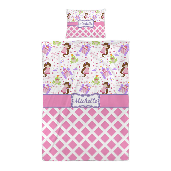 Princess & Diamond Print Duvet Cover Set - Twin XL - Alt Approval