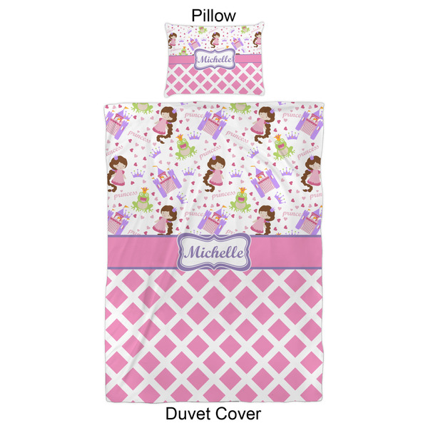 Princess & Diamond Print Duvet Cover Set - Twin XL - Approval