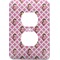 Princess & Diamond Print Electric Outlet Plate