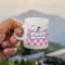 Princess & Diamond Print Espresso Cup - 3oz LIFESTYLE (new hand)