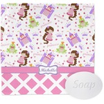 Princess & Diamond Print Washcloth (Personalized)
