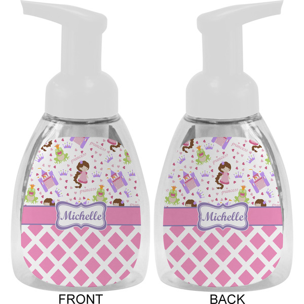 Princess & Diamond Print Foam Soap Bottle Approval - White