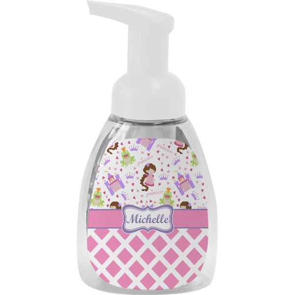 Custom Princess & Diamond Print Foam Soap Bottle (Personalized)