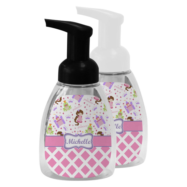 Princess & Diamond Print Foam Soap Bottles - Main