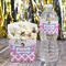 Princess & Diamond Print French Fry Favor Box - w/ Water Bottle