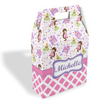 Princess & Diamond Print Gable Favor Box (Personalized)