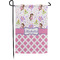 Princess & Diamond Print Garden Flag (Personalized)