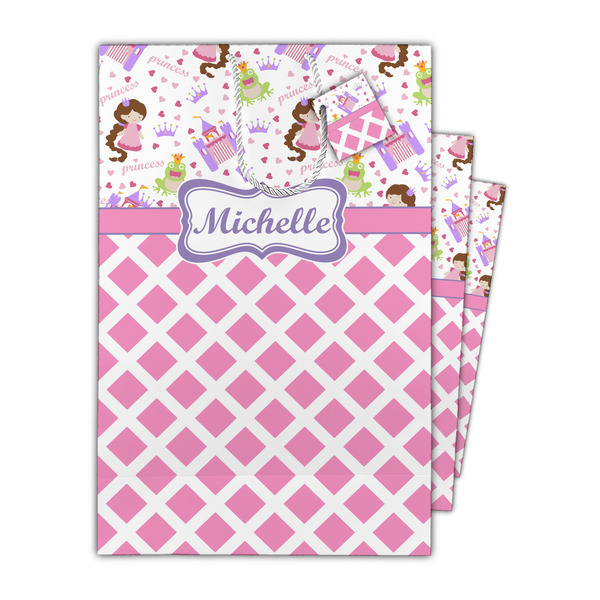 Princess & Diamond Print Gift Bags - Parent/Main