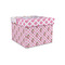 Princess & Diamond Print Gift Boxes with Lid - Canvas Wrapped - Small - Front/Main