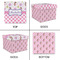 Princess & Diamond Print Gift Boxes with Lid - Canvas Wrapped - XX-Large - Approval