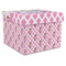 Princess & Diamond Print Gift Boxes with Lid - Canvas Wrapped - XX-Large - Front/Main