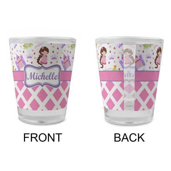 Princess & Diamond Print Glass Shot Glass - Standard - APPROVAL