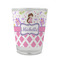 Princess & Diamond Print Glass Shot Glass - 1.5 oz - Single (Personalized)