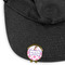 Princess & Diamond Print Golf Ball Marker Hat Clip - Main - GOLD