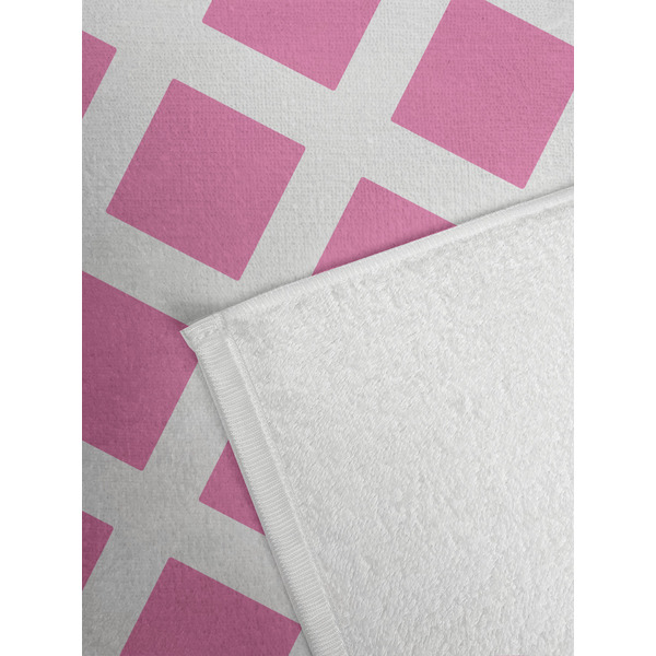 Princess & Diamond Print Golf Towel - Detail