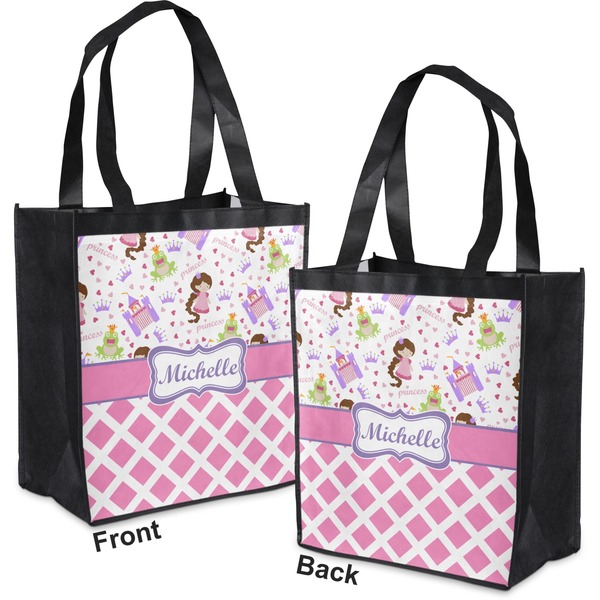 Princess & Diamond Print Grocery Bag - Apvl