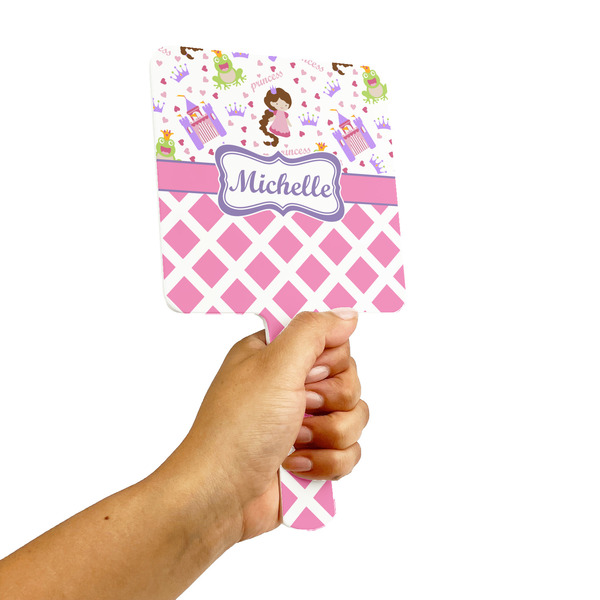 Princess & Diamond Print Hand Mirrors - Alt View