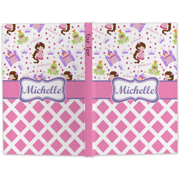Princess & Diamond Print Hard Cover Journal - Apvl