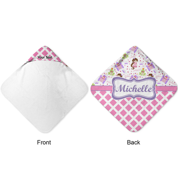 Princess & Diamond Print Hooded Baby Towel- Approval