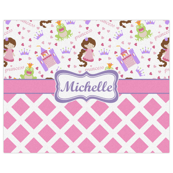 Princess & Diamond Print Indoor / Outdoor Rug - 8'x10' - Front Flat