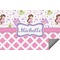 Princess & Diamond Print Indoor / Outdoor Rug - 3'x5' (Personalized)