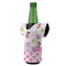Princess & Diamond Print Jersey Bottle Cooler - ANGLE (on bottle)