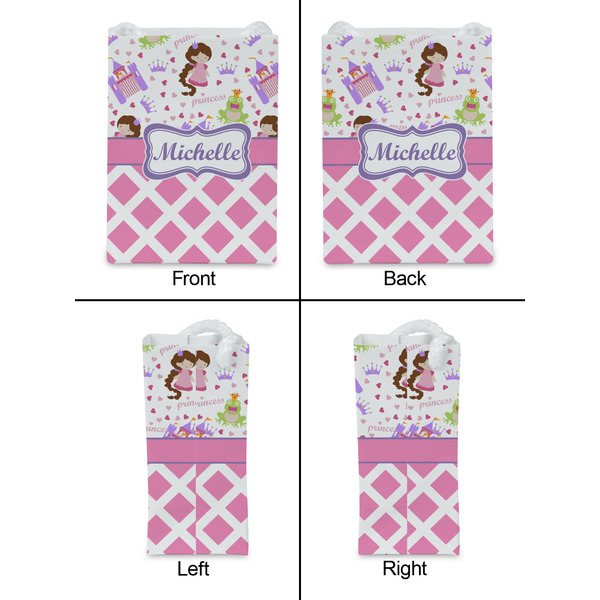 Princess & Diamond Print Jewelry Gift Bag - Gloss - Approval