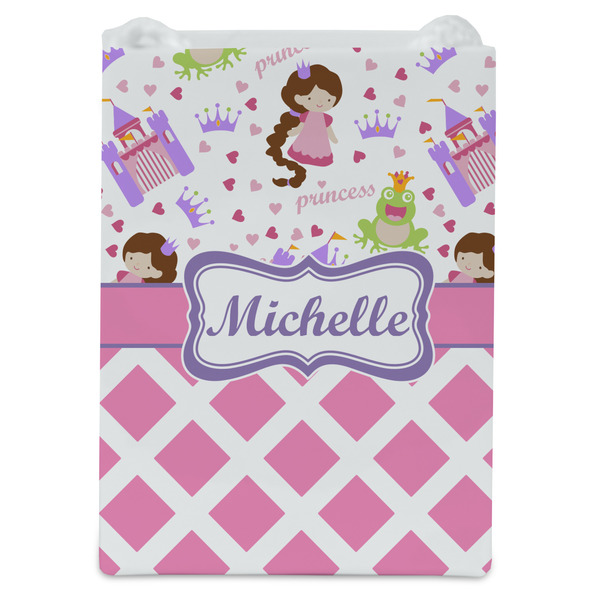 Princess & Diamond Print Jewelry Gift Bag - Gloss - Front
