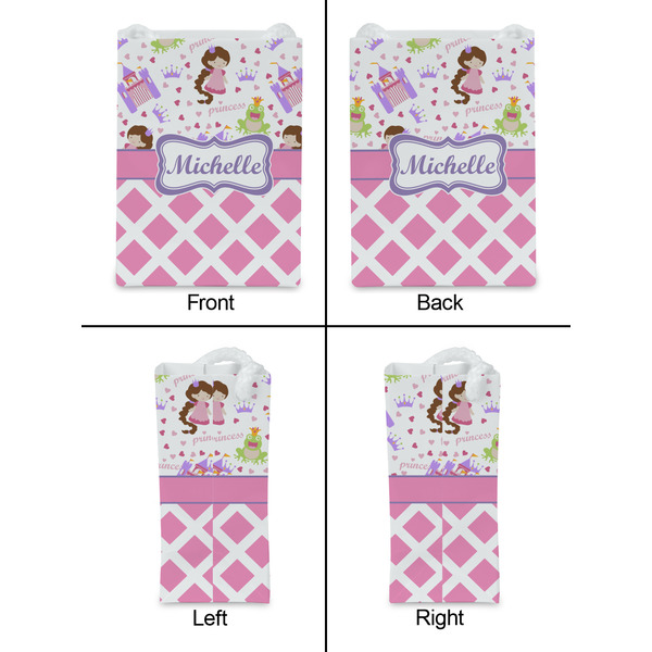 Princess & Diamond Print Jewelry Gift Bag - Matte - Approval