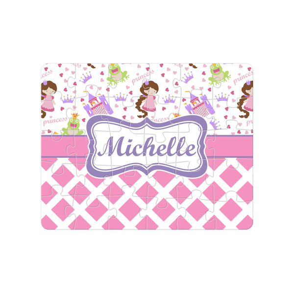 Custom Princess & Diamond Print Jigsaw Puzzles (Personalized)