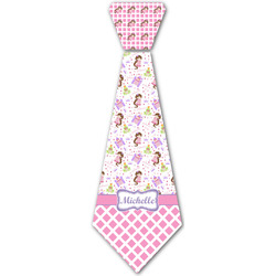 Princess & Diamond Print Iron On Tie - 4 Sizes w/ Name or Text