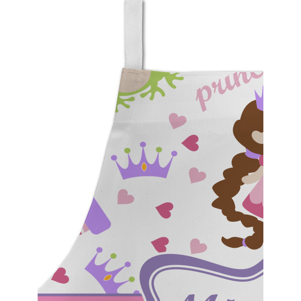 Princess & Diamond Print Kid's Aprons - Detail