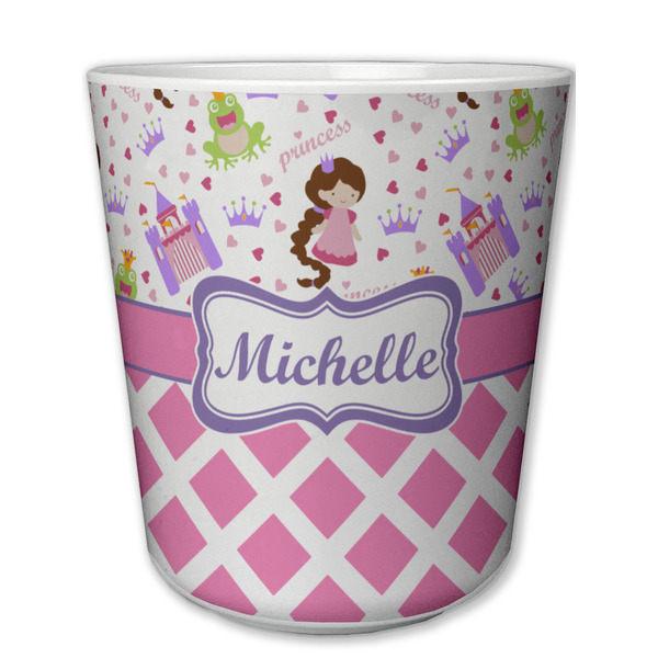 Custom Princess & Diamond Print Plastic Tumbler 6oz (Personalized)