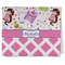 Princess & Diamond Print Kitchen Towel - Poly Cotton w/ Name or Text