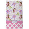 Princess & Diamond Print Kitchen Towel - Poly Cotton - Full Front
