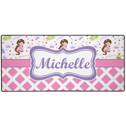 Princess & Diamond Print 3XL Gaming Mouse Pad - 35" x 16" (Personalized)