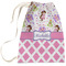 Princess & Diamond Print Laundry Bag (Personalized)