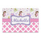 Princess & Diamond Print Large Rectangle Car Magnets- Front/Main/Approval