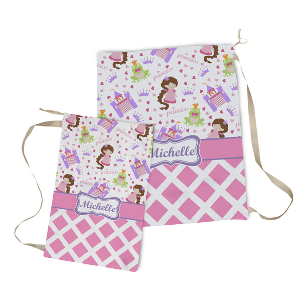 Princess & Diamond Print Laundry Bag - Both Bags