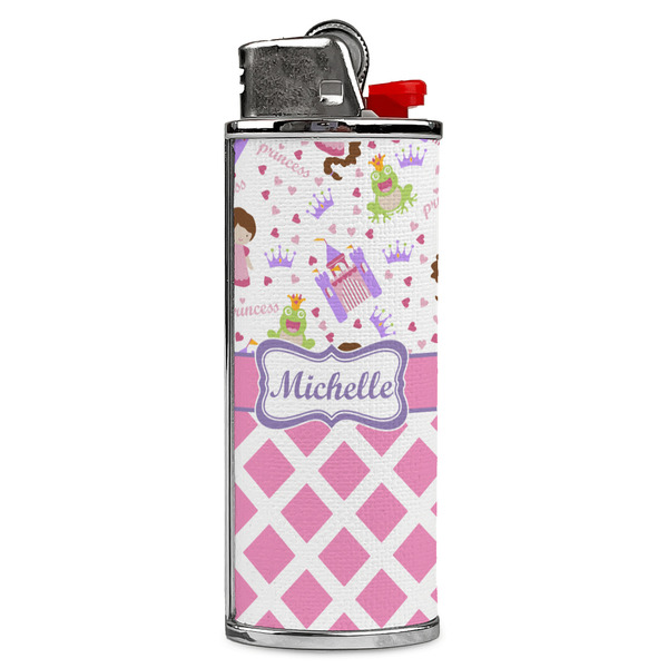 Custom Princess & Diamond Print Case for BIC Lighters (Personalized)